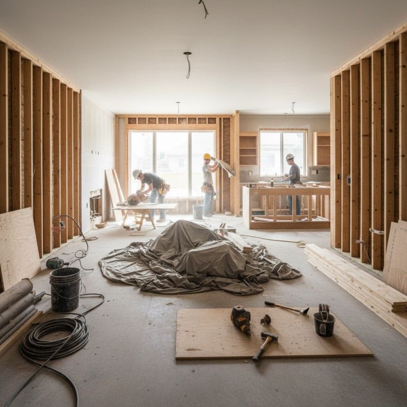 Stairwell Renovation in Littleton, CO